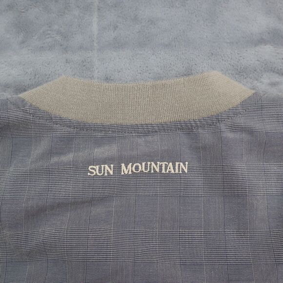 Sun Mountain Sweatshirt Mens L Gray Beige Long Sleeve VNeck Pullover Activewear - Picture 14 of 16